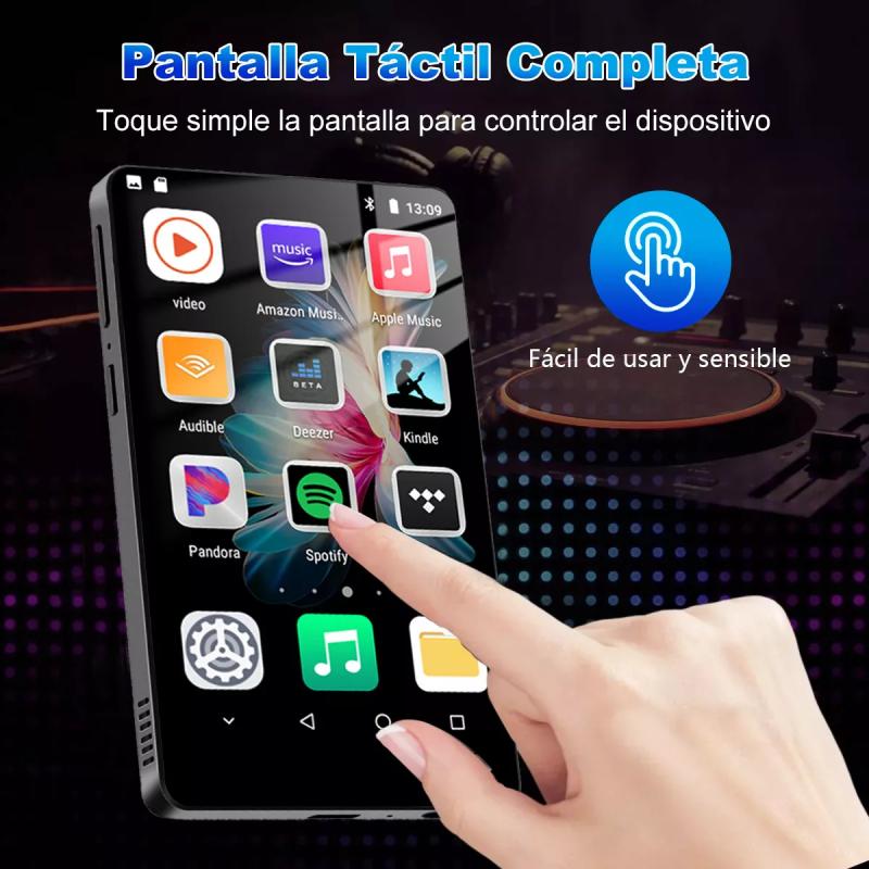 Reproductor Música Mp4 Mp3 Wifi Bluetooth Spotify Tácti 32g
