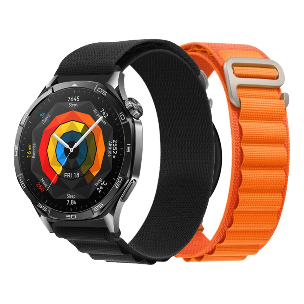 Correa 22mm Nylon 2pc Para Huawei Watch Gt 5/4/3 Pro 46mm