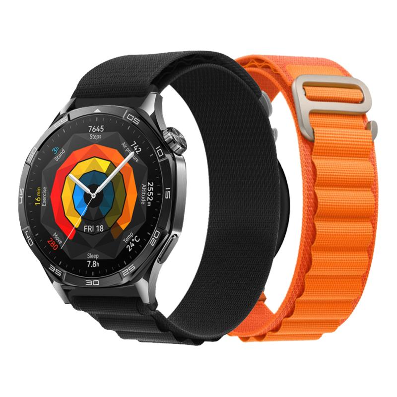 Correa 22mm Nylon 2pc Para Huawei Watch Gt 5/4/3 Pro 46mm