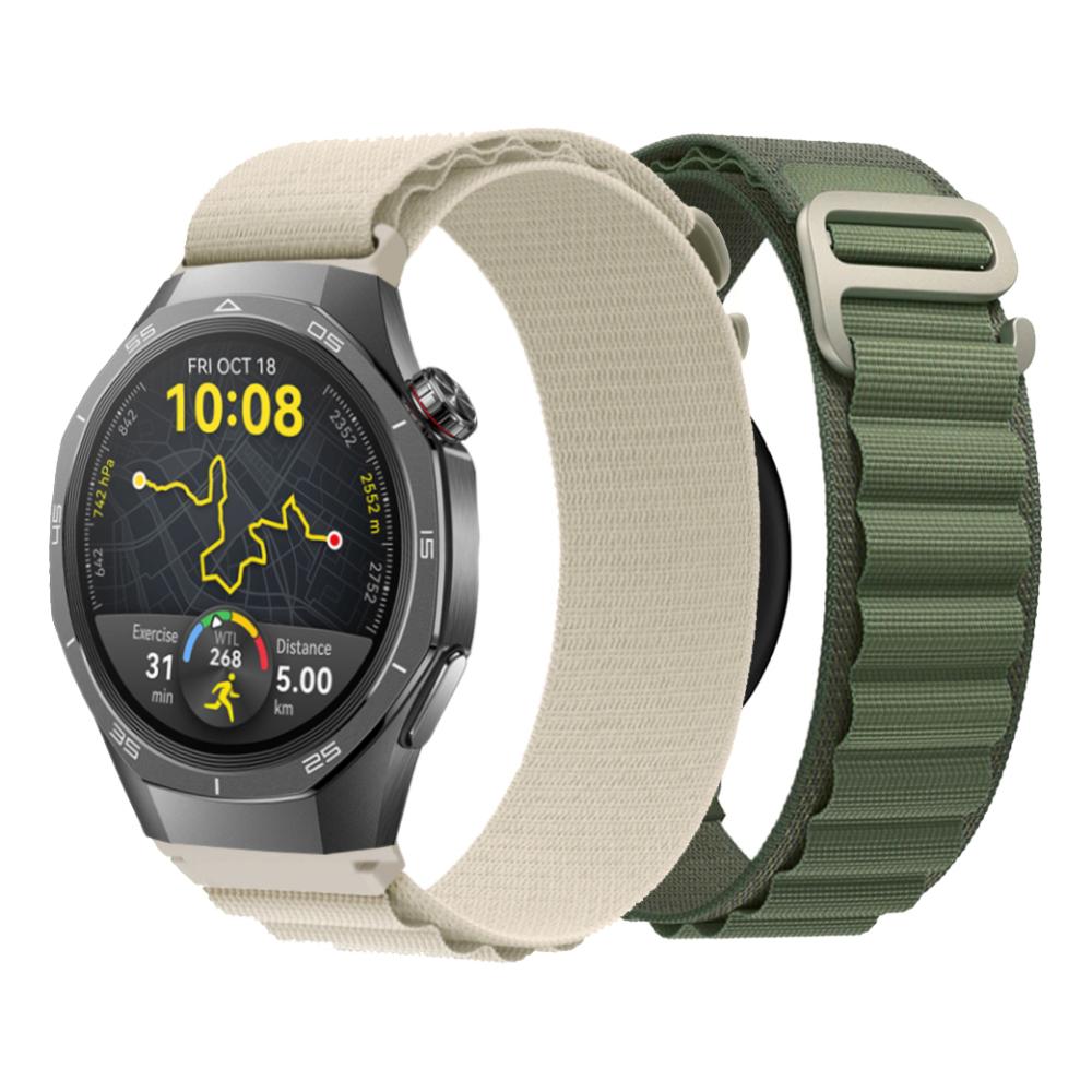 Correa 22mm Nylon 2pc Para Huawei Watch Gt 5/4/3 Pro 46mm