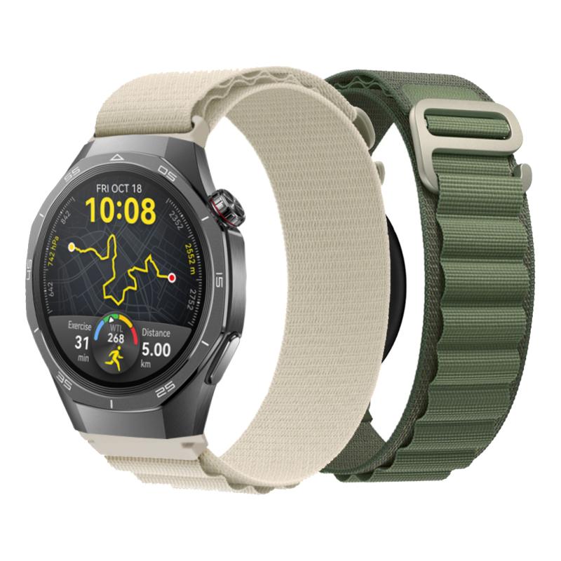Correa 22mm Nylon 2pc Para Huawei Watch Gt 5/4/3 Pro 46mm