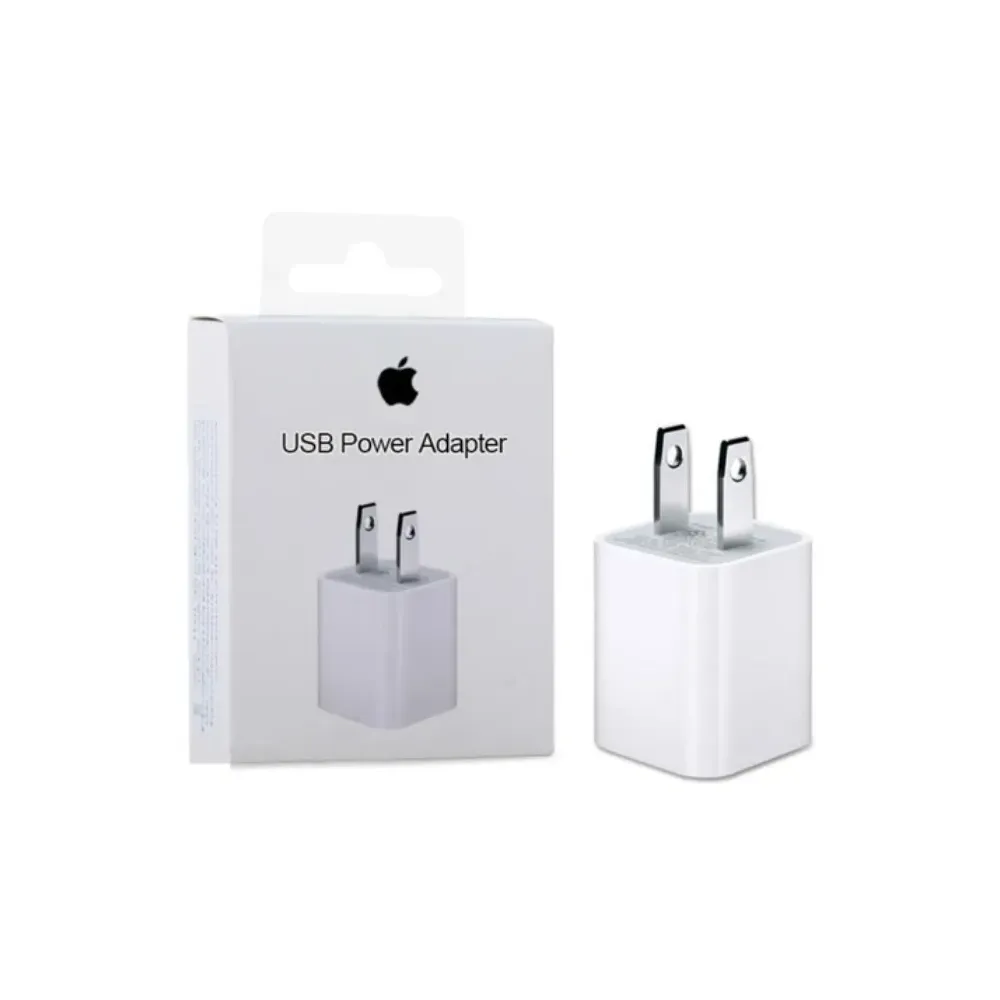 USB Power Adapter 5W Cubo Emblematico Apple