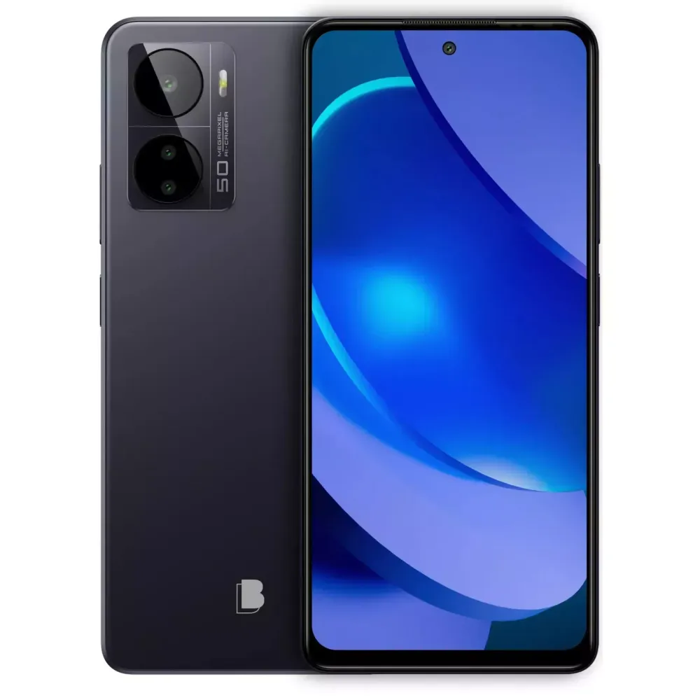 CAJA ABIERTA* BLU G93 G0910 128GB GSM Teléfono Inteligente Android Desbloqueado, Negro, Excelente-