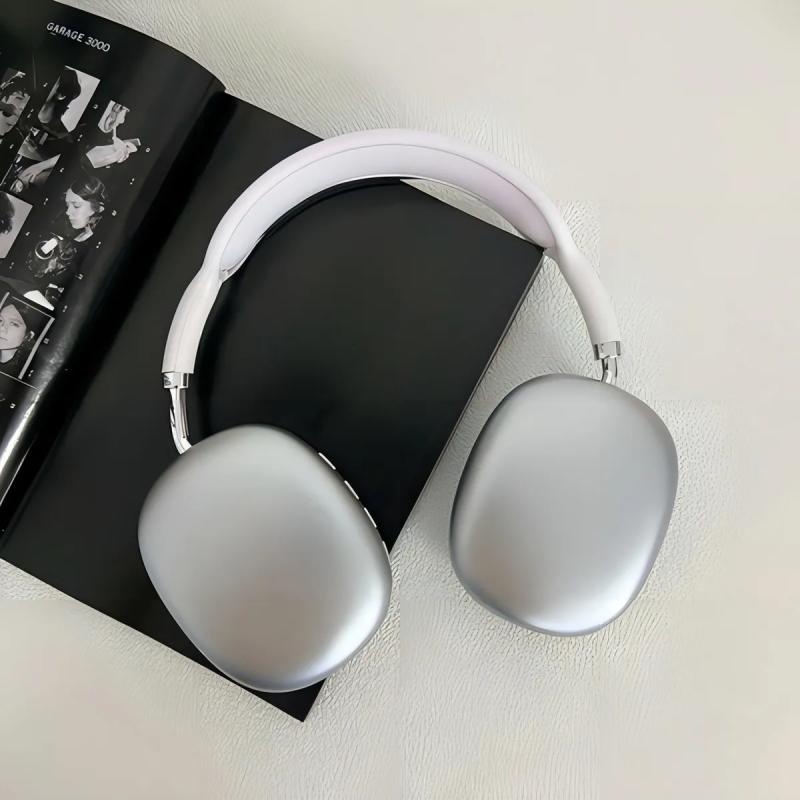 Auriculares Bluetooth Plegables Para Subwoofer AirPods Max, Color Negro Color De La Luz Negro