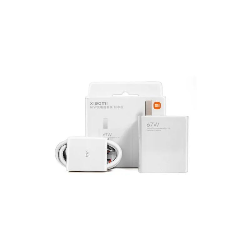Cargador Original Xiaomi 67w Rápida Turbo Con Cable Tipo C