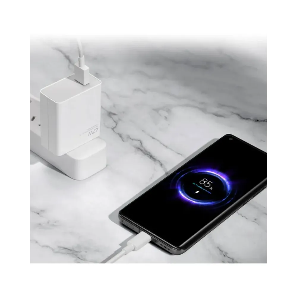 Cargador Original Xiaomi 67w Rápida Turbo Con Cable Tipo C