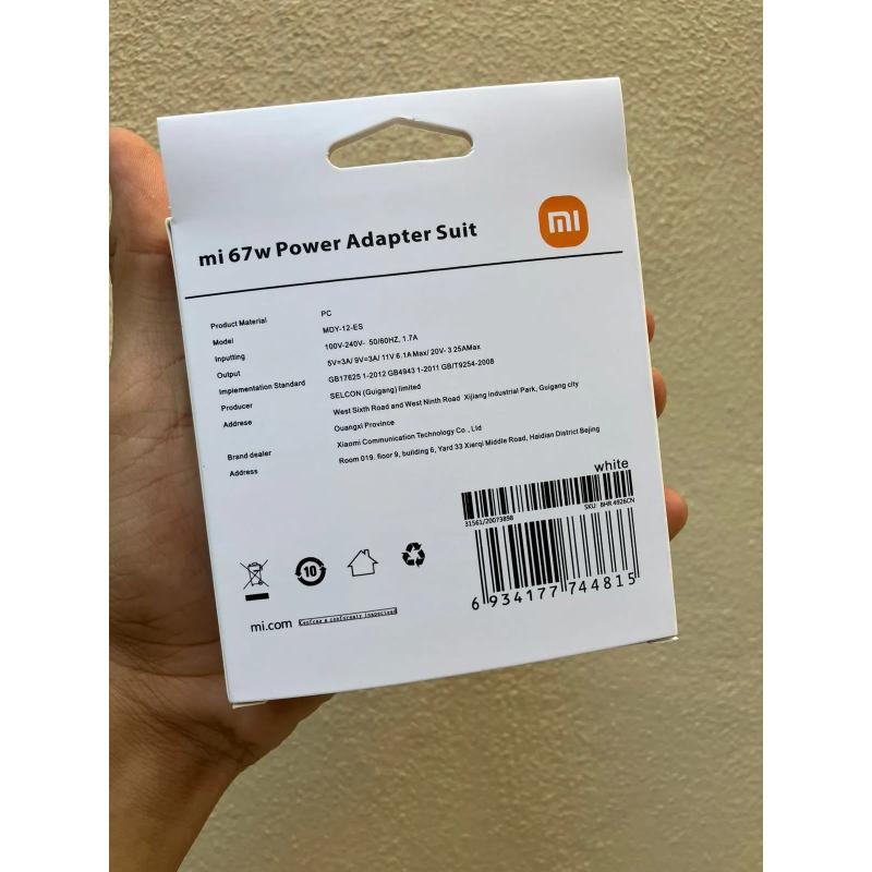 cargador-original-xiaomi-67w-rapida-turbo-con-cable-tipo-c