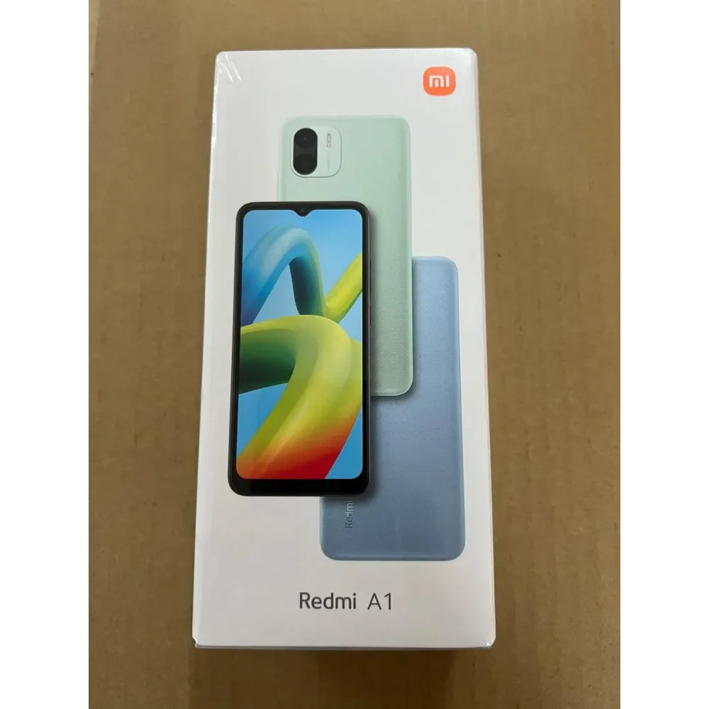Xiaomi Redmi - Teléfono celular A1 desbloqueado de 4G Volte, 2 GB RAM + 32 GB ROM, visualización de 6.5 pulgadas, cámara de 8