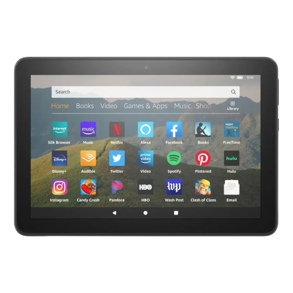 Tablet Amazon Fire HD 8 2020 KFONWI 8" 32GB black y 2GB de memoria RAM