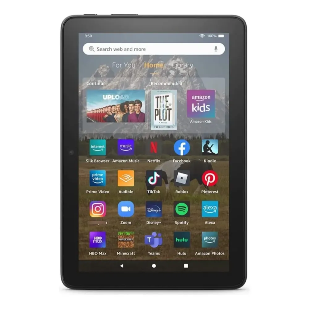Tablet Amazon Fire HD 8 2020 KFONWI 8" 32GB black y 2GB de memoria RAM