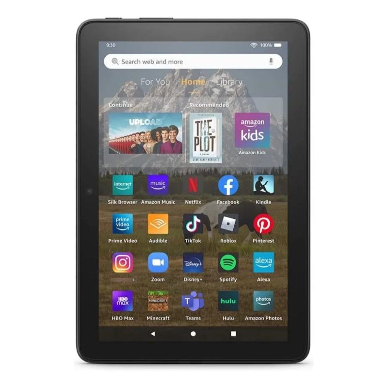 Tablet Amazon Fire HD 8 2020 KFONWI 8" 32GB black y 2GB de memoria RAM