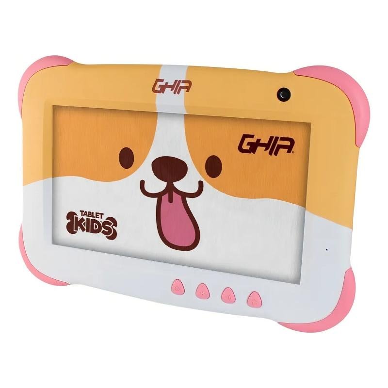 Tablet Para Niños Ghia 7 Pulgadas A50 Quadcore 1gb Ram 16gb Almacenamiento 2camaras Wifi De Perrito Kids