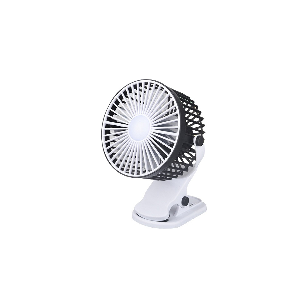 Mini Ventilador Clip Usb Portatil Recargable 360° Ajustable