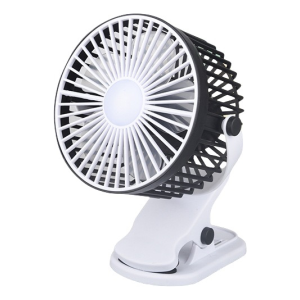 Mini Ventilador Clip Usb Portatil Recargable 360° Ajustable