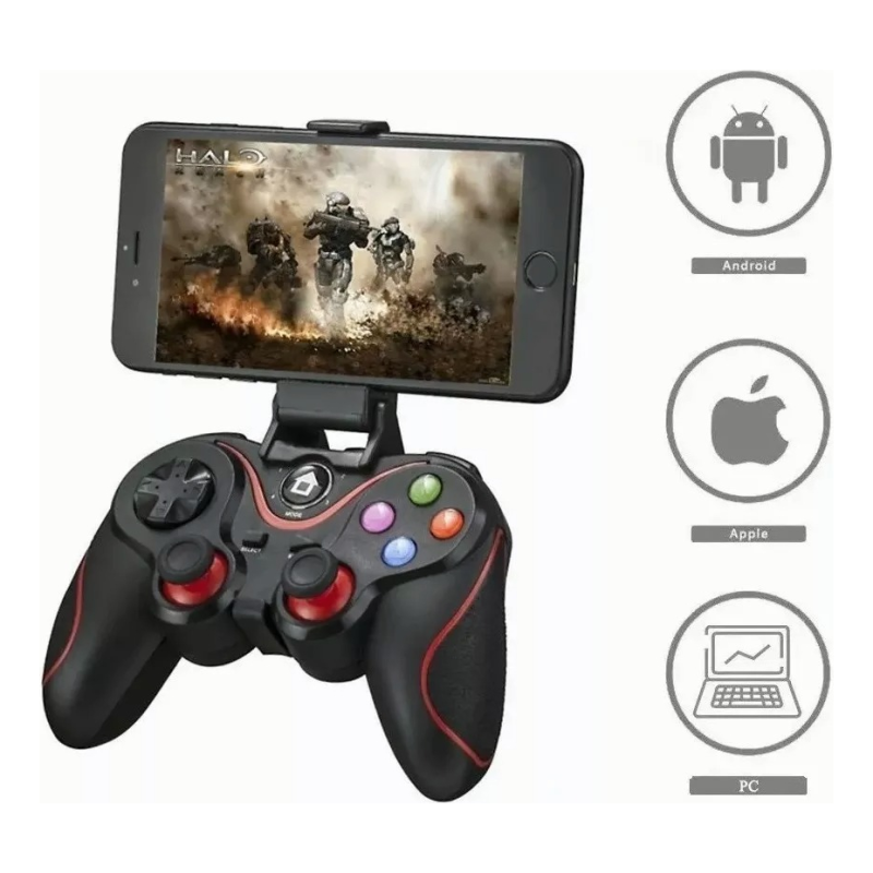 Control X3 Bluetooth Gamepad Con Soporte| Pc | Android | Ios
