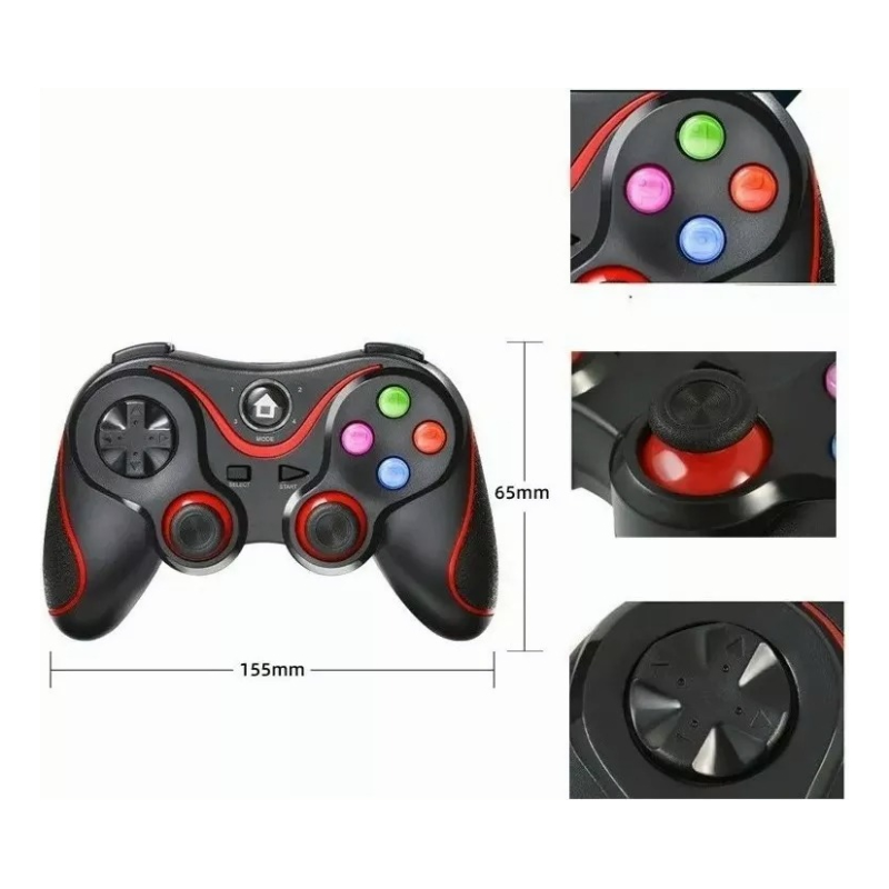 Control X3 Bluetooth Gamepad Con Soporte| Pc | Android | Ios