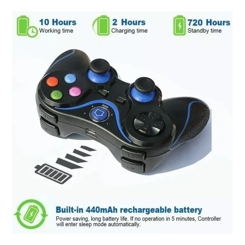 Control X3 Bluetooth Gamepad Con Soporte| Pc | Android | Ios