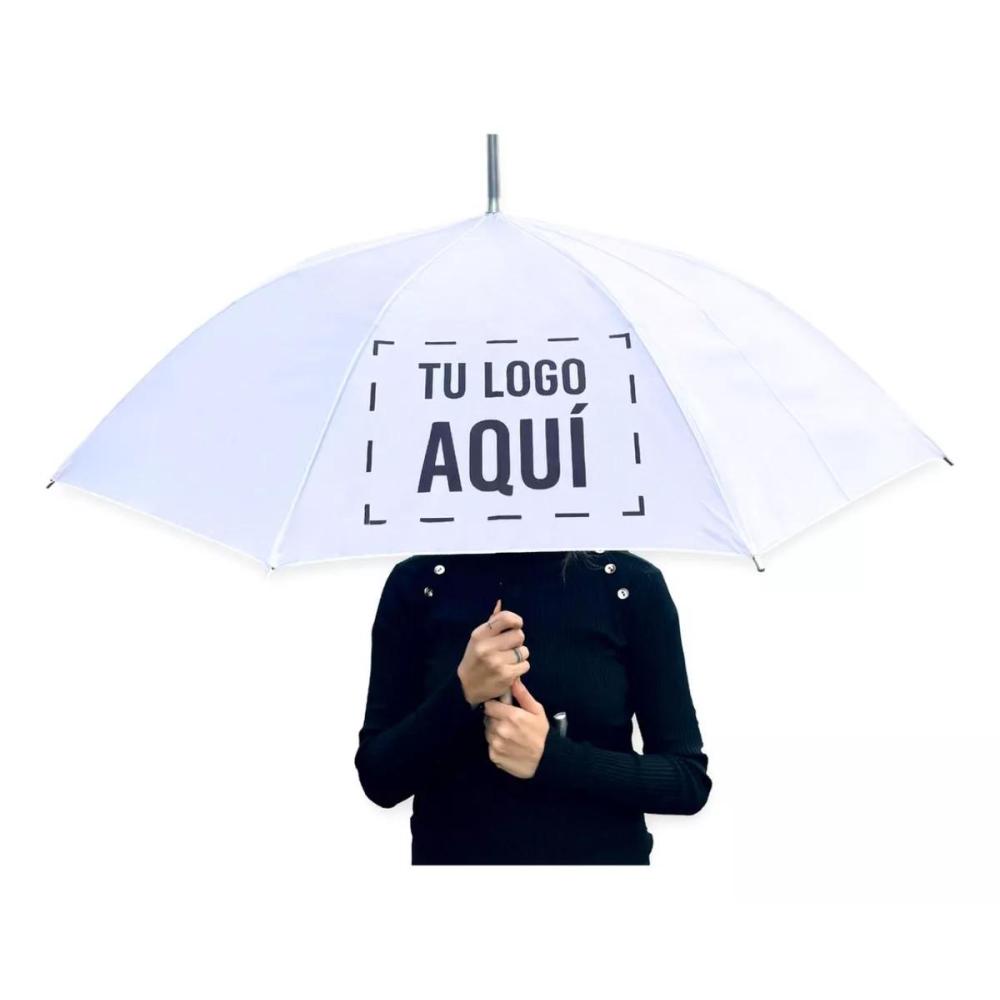 Paraguas personalizado blanco