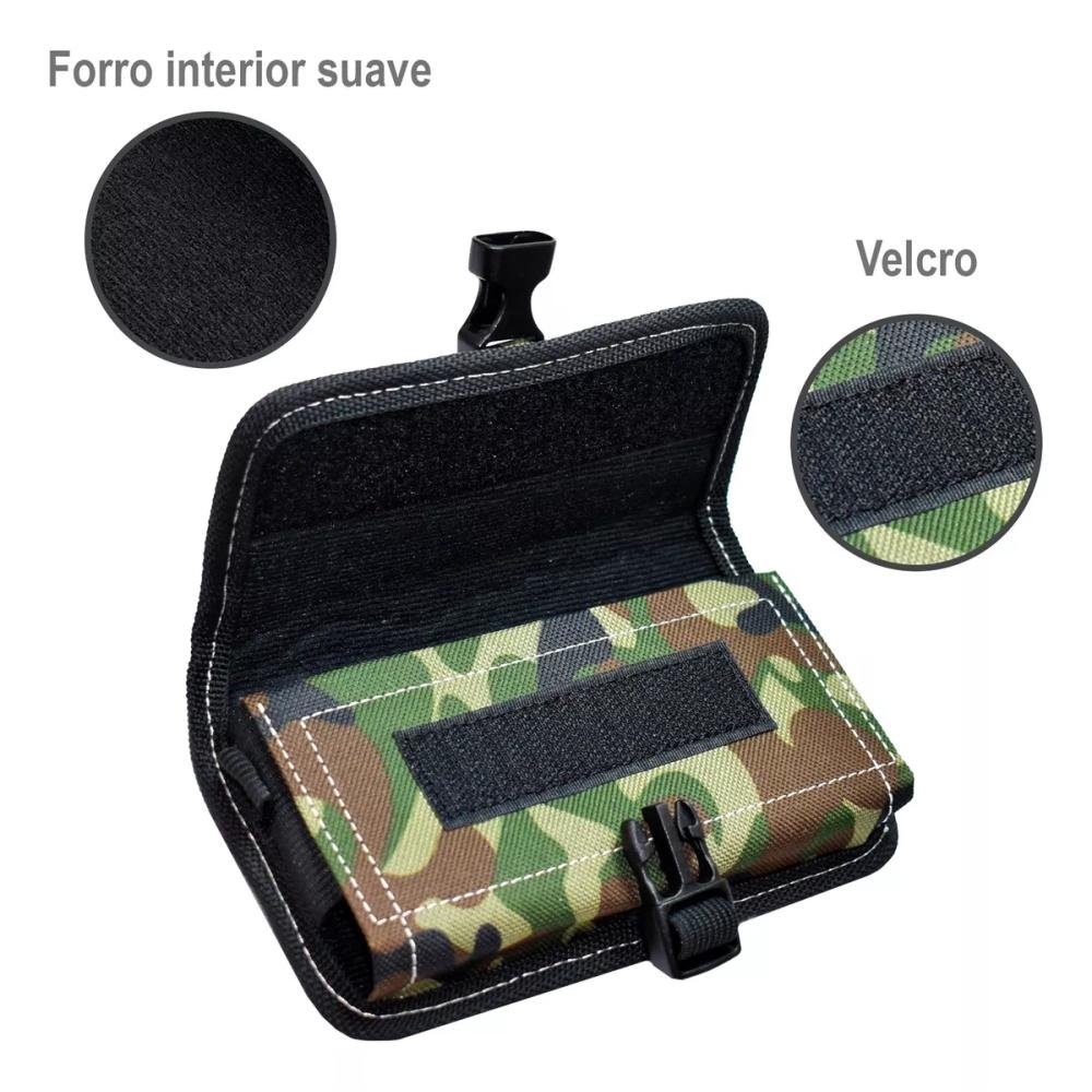 funda-comando-clip-metalico-triple-sujecion-doble-cerradura