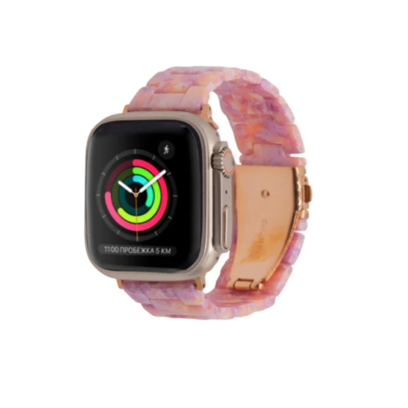 Extensible acrilico-tornasol azul 45/49mm correa apple watch