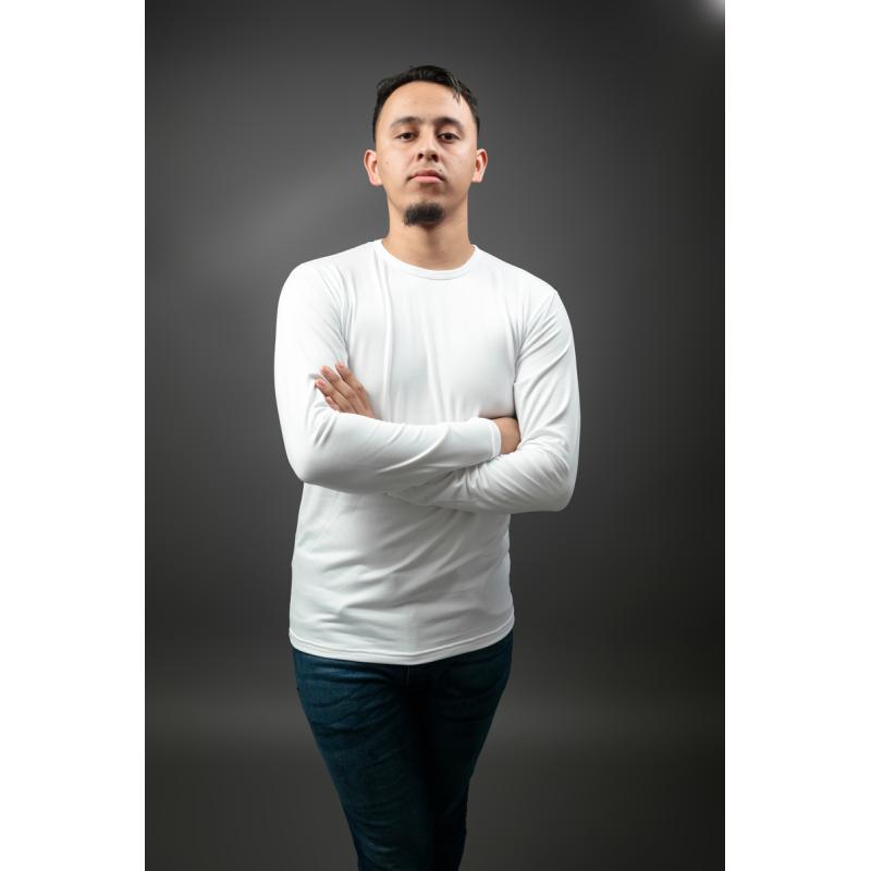 Playera Para Sublimar Manga Larga Caballero