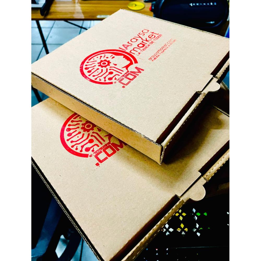 50 Cajas Para Pizza 26x26x4 De Cartón | Envío gratis