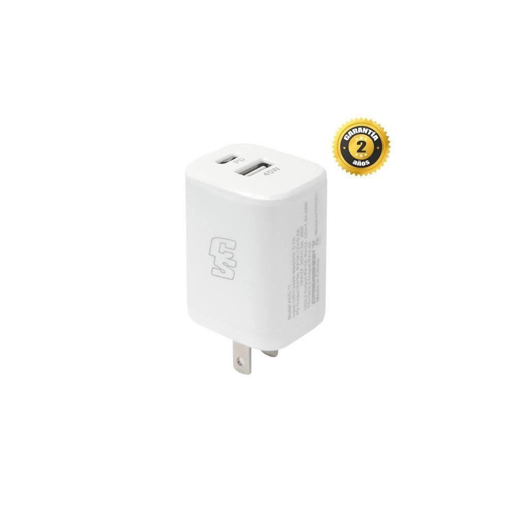 Cubo 45w tipo-c & usb powerdirect cybershop