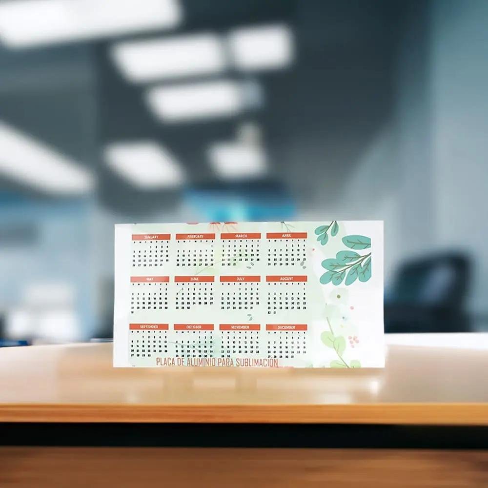 6 Lamina Placa Aluminio 9x6cm Para Sublimar Sublimación