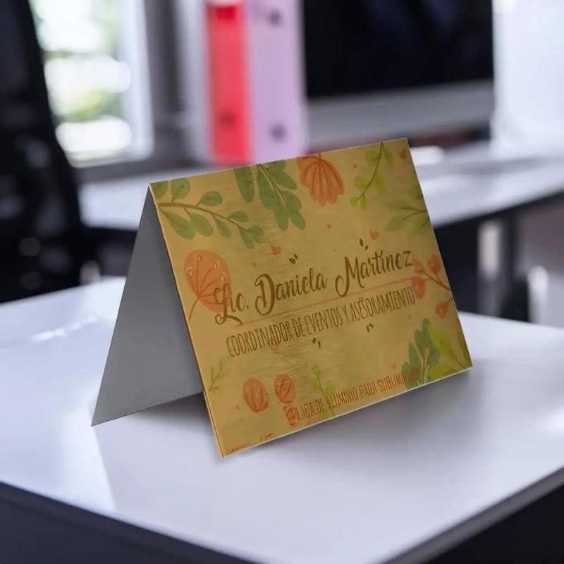 6 Lamina Placa Aluminio 9x6cm Para Sublimar Sublimación