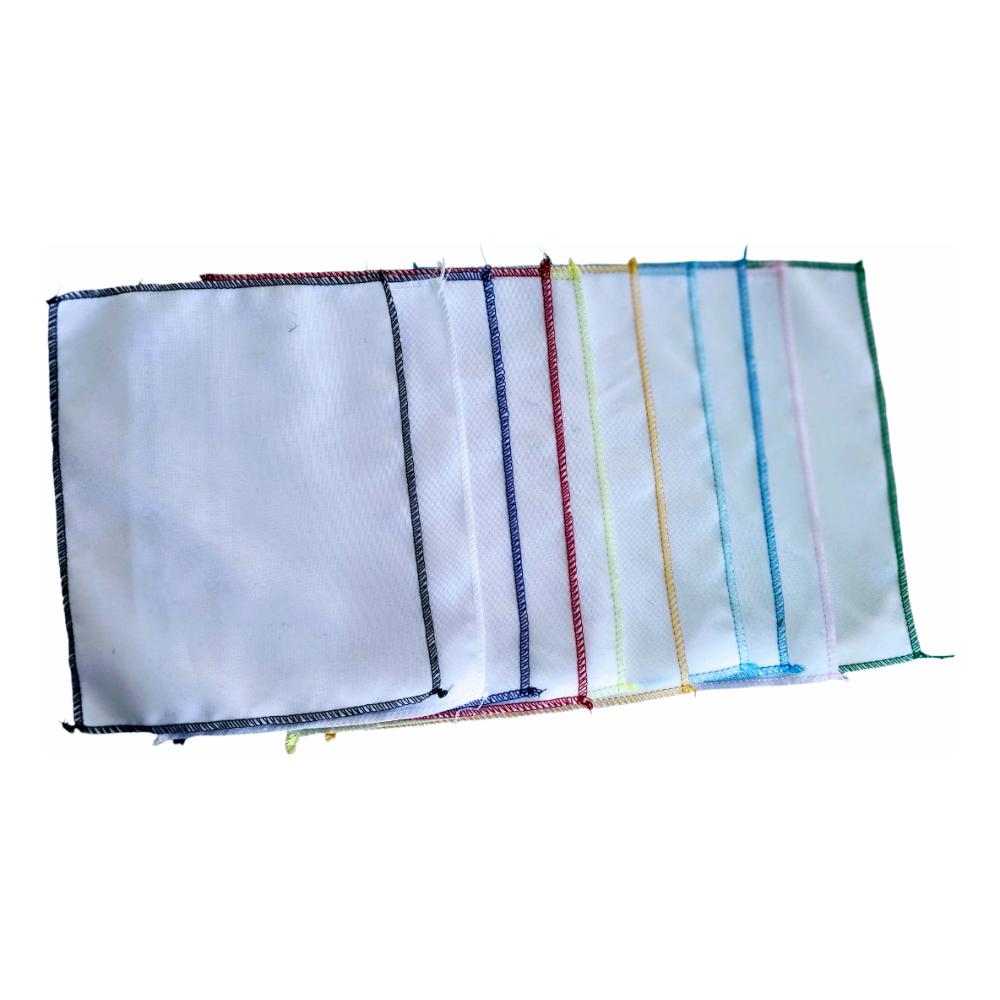 Servilletas Lisas Para Sublimar 30 Pz Con Costura Over
