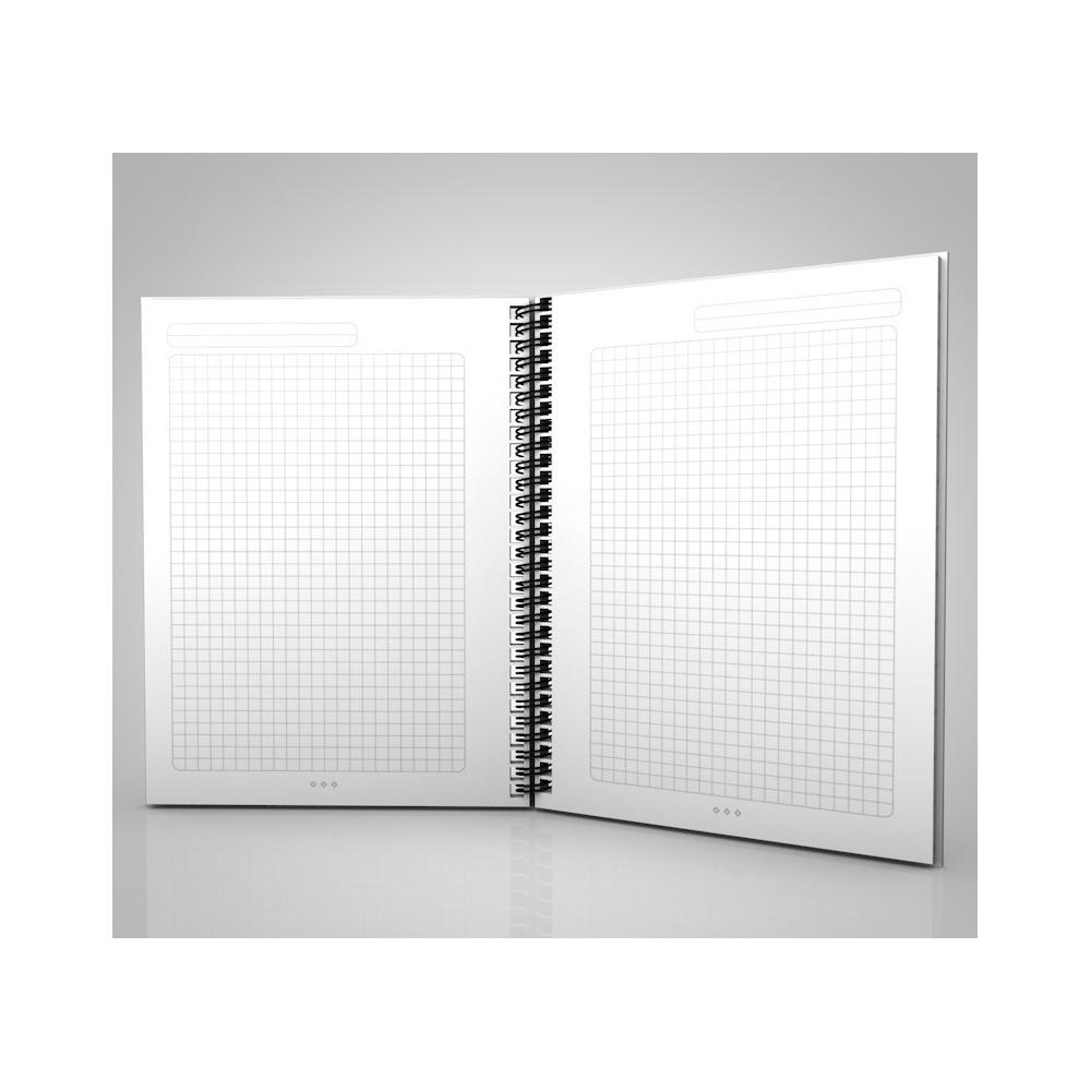 10 Libretasmediacarta 100 Hojas Parasublimacion Raya Cuadro