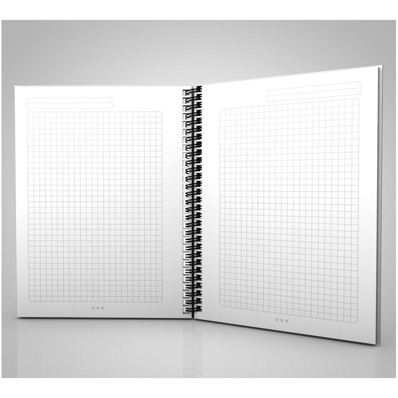 10 Libretasmediacarta 100 Hojas Parasublimacion Raya Cuadro
