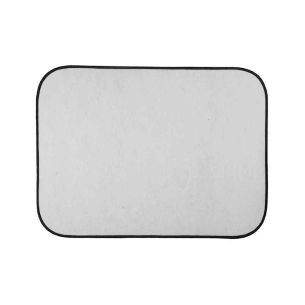 Tapete Para Piso Auto Baño Sublimable Para Personalizar 2 Pz