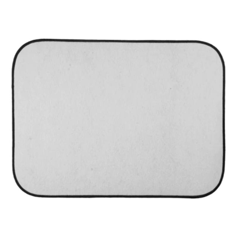 Tapete Para Piso Auto Baño Sublimable Para Personalizar 2 Pz