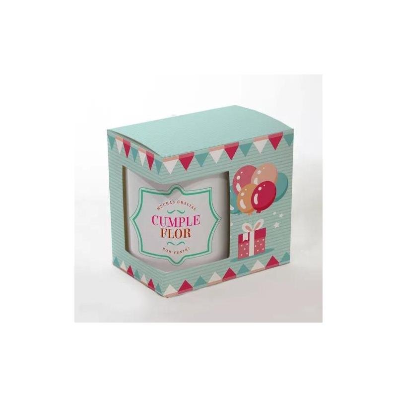 Caja Personalizada Para Taza 11cm X 8.5cm