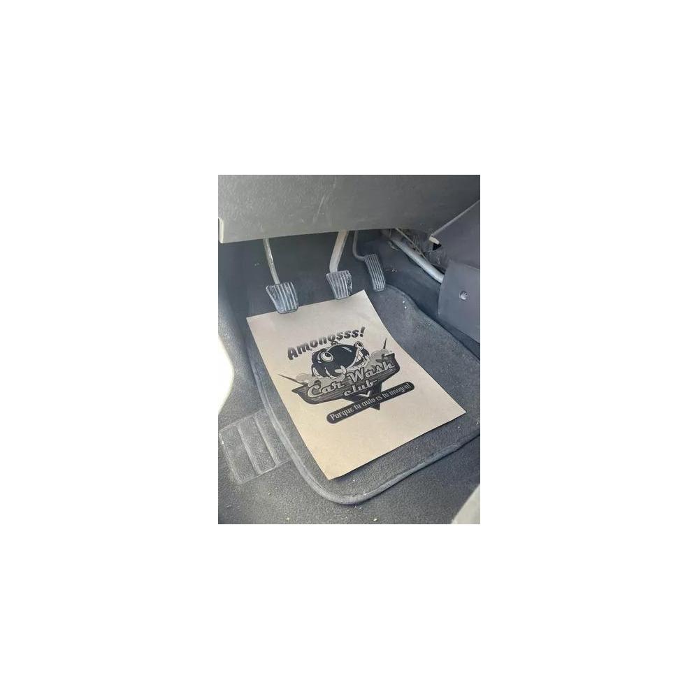 Tapete Para Piso Auto Baño Personalizado