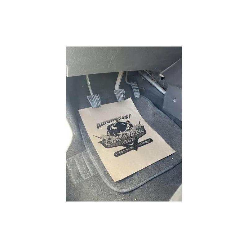 Tapete Para Piso Auto Baño Personalizado