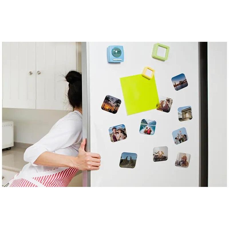 Imán Personalizado Rectangular 6*9 Blanco