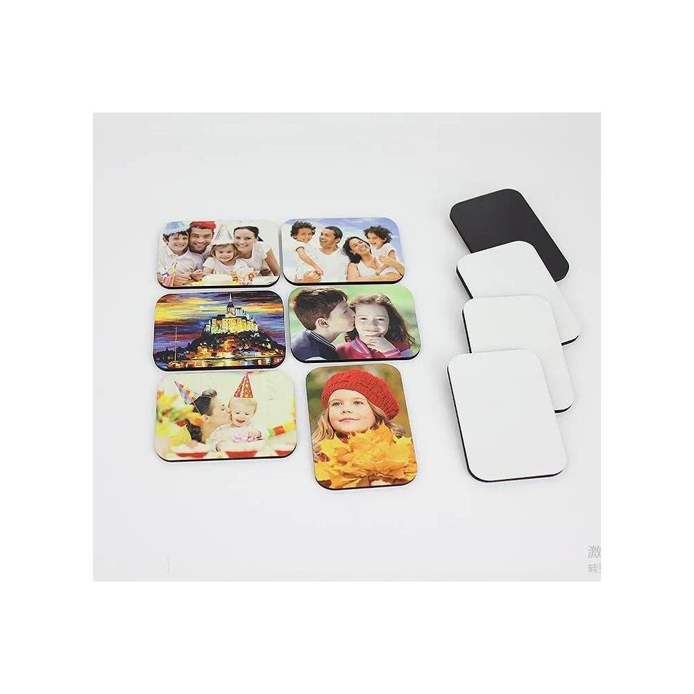 Imán Personalizado Rectangular 6*9 Blanco