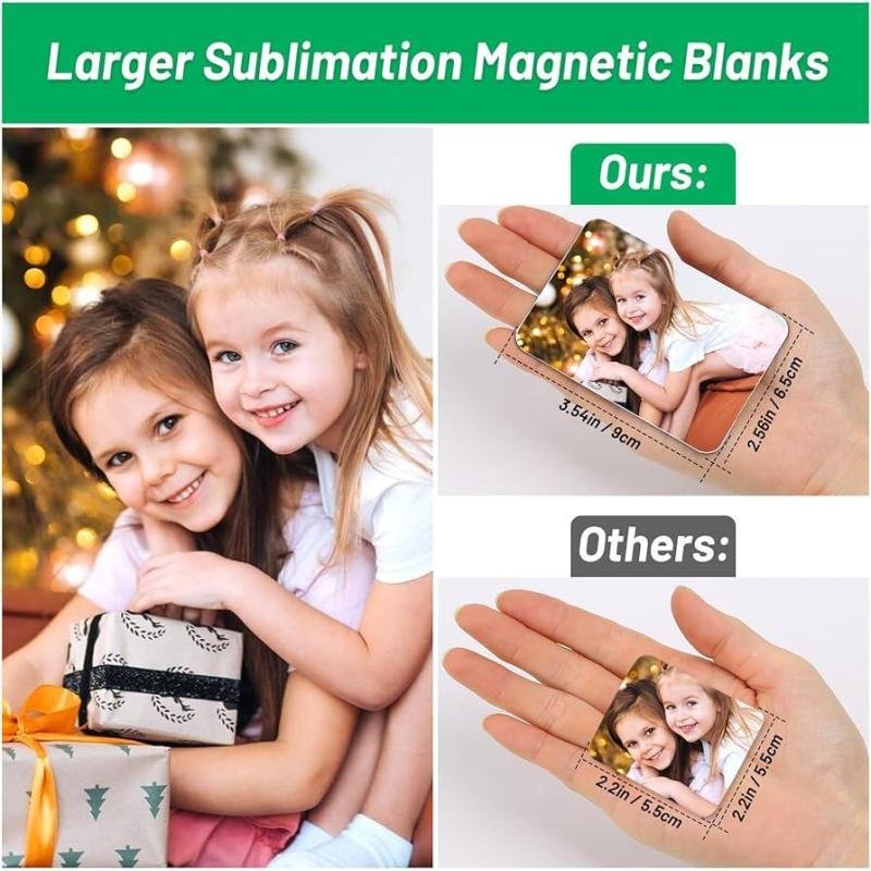 Imán Personalizado Rectangular 6*9 Blanco