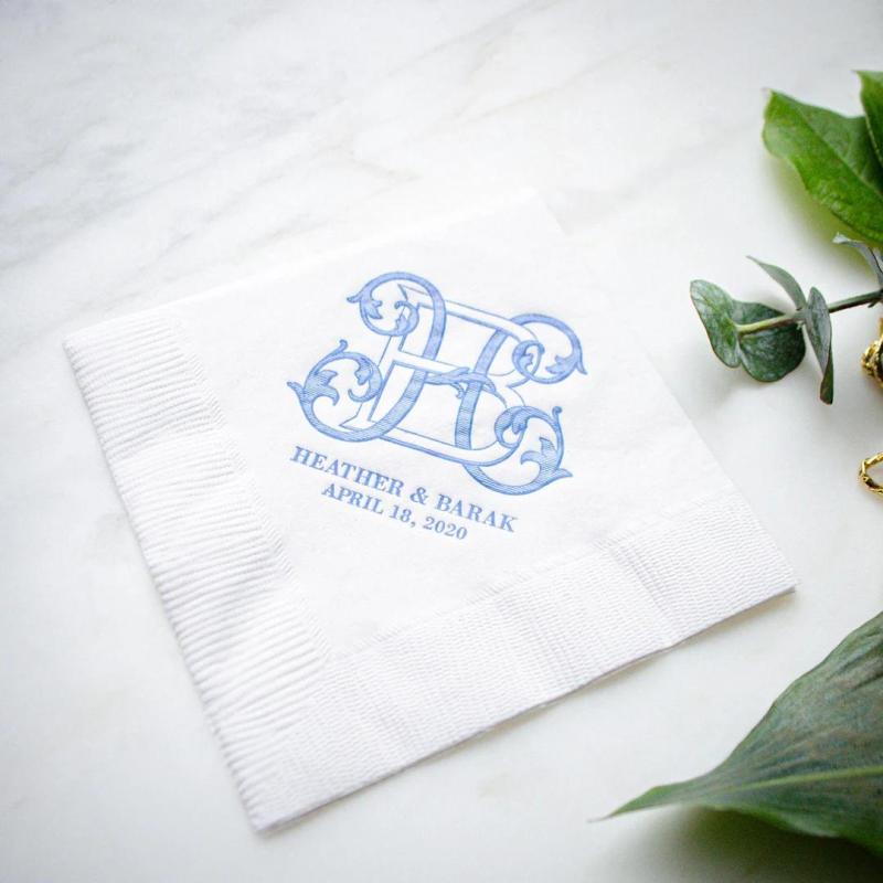 Servilleta Personalizada Con Costura Over