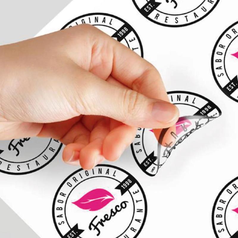Etiquetas Vinil Recortadas Personalizadas Listas Para Despegar y Colocar