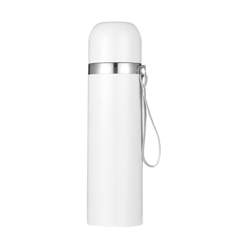 Termo Bala Blanco 500ml Con Recubrimiento Para Sublimación