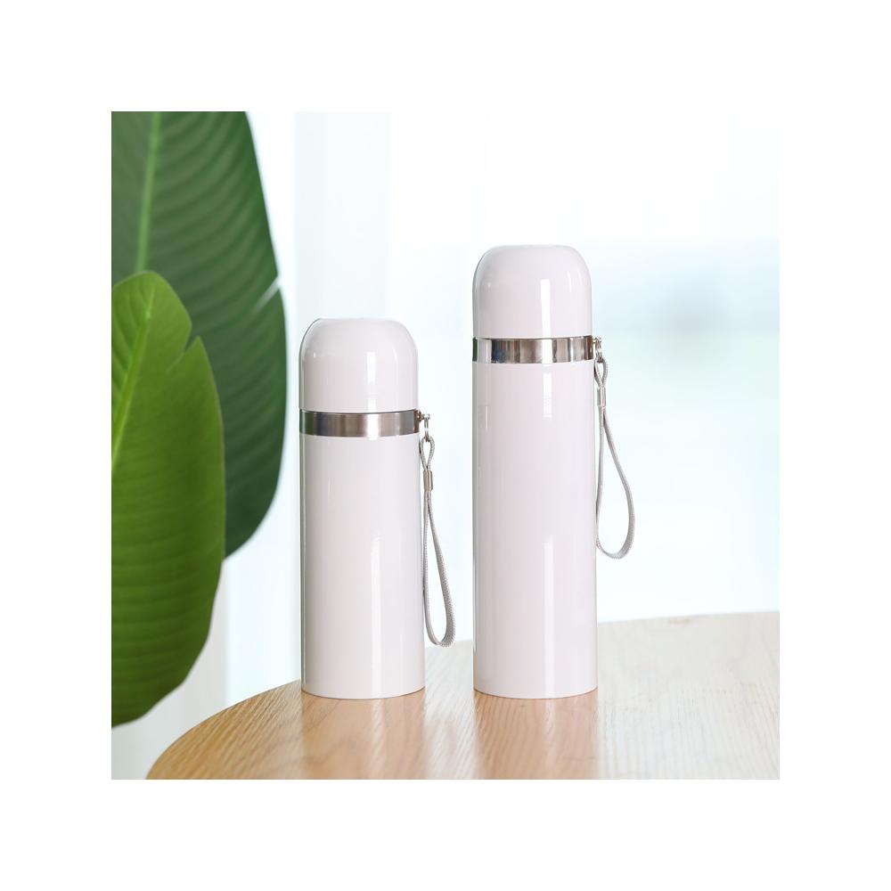 Termo Bala Blanco 500ml Con Recubrimiento Para Sublimación