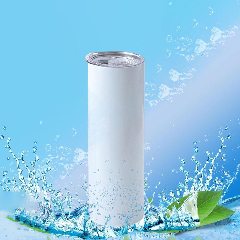 Sublimación Straight Skinny Slim Tumbler Blanks 20 Onzas