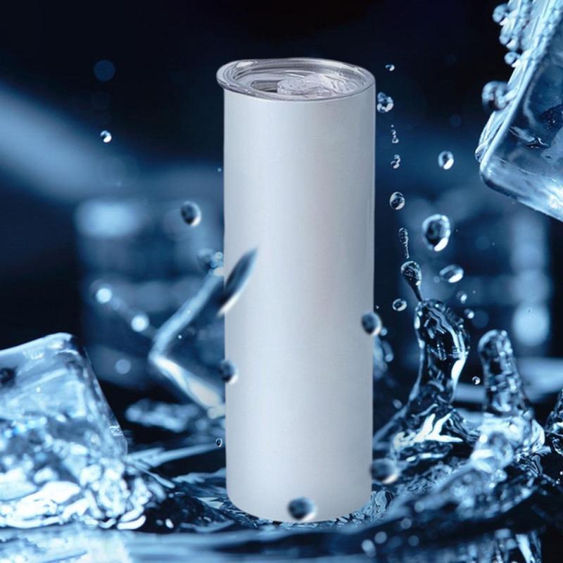 Sublimación Straight Skinny Slim Tumbler Blanks 20 Onzas