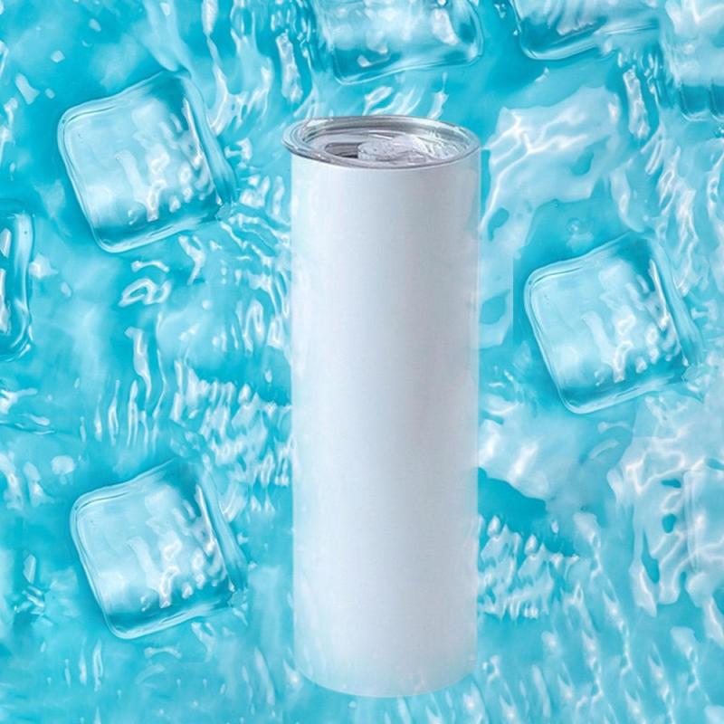 Sublimación Straight Skinny Slim Tumbler Blanks 20 Onzas
