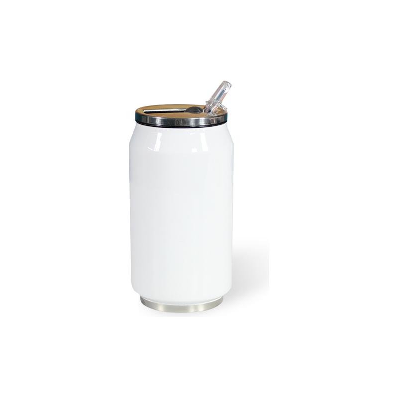 Lata Termica De Acero Blanca 280ml (1pz) Sublimar Sublimacio