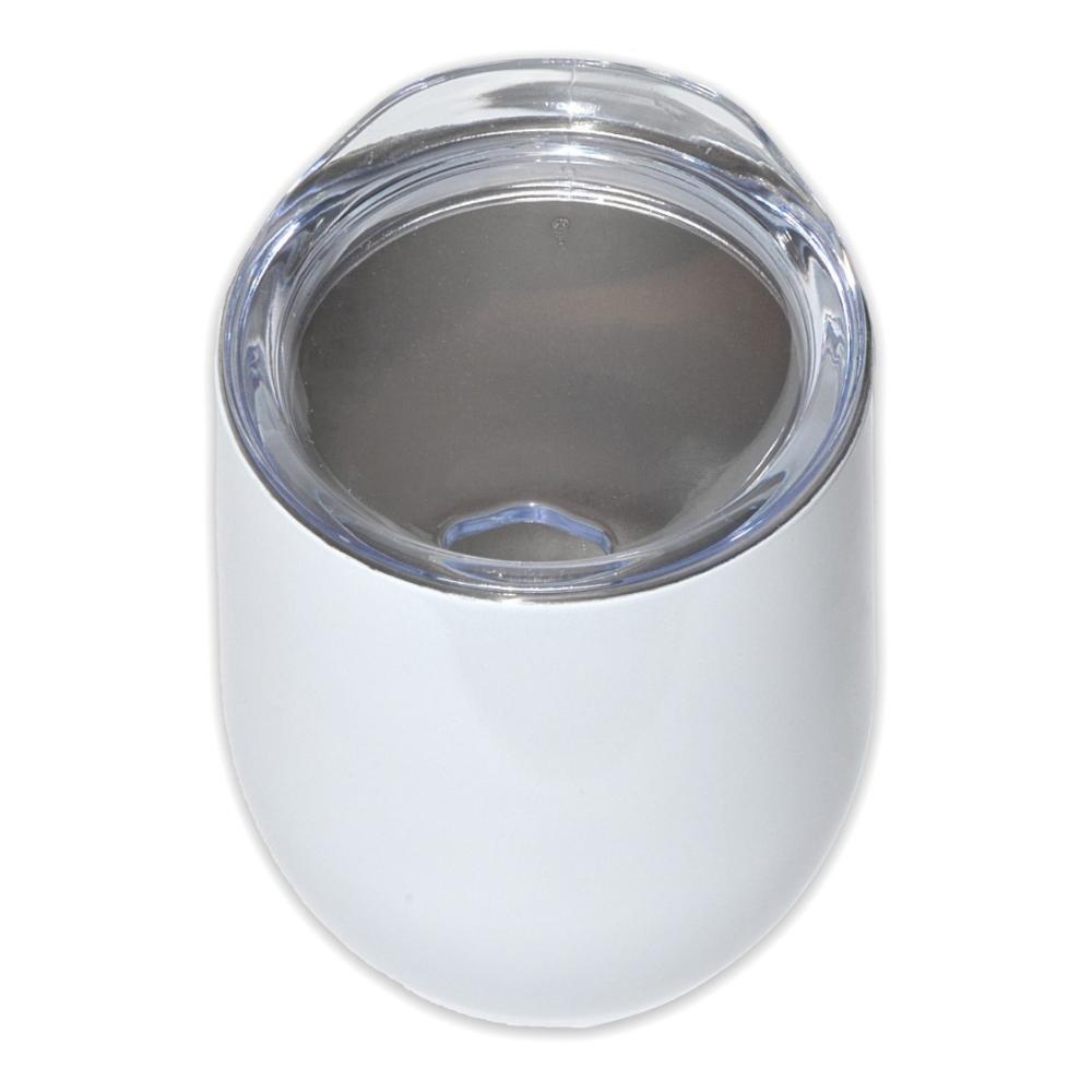  Vaso Térmico 12oz Termo Bicapa Sublimacion Sublimar Blanco