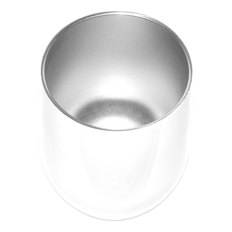  Vaso Térmico 12oz Termo Bicapa Sublimacion Sublimar Blanco
